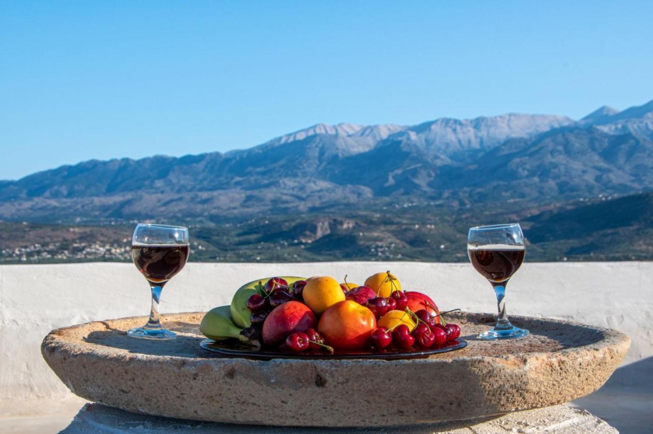 Bella-Maria At Aptera With Mountain And Sea View !! La Canea Esterno foto