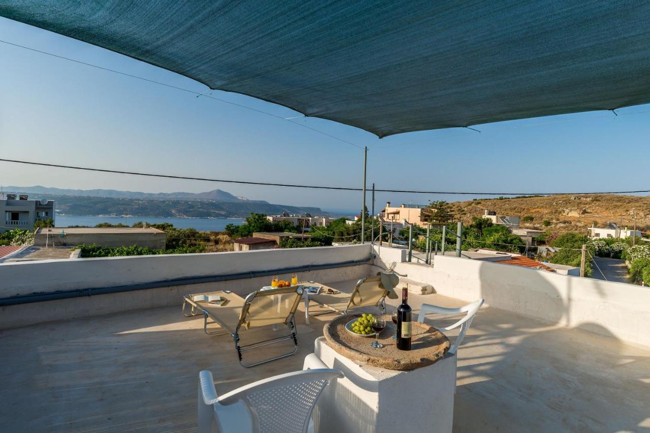 Bella-Maria At Aptera With Mountain And Sea View !! La Canea Esterno foto